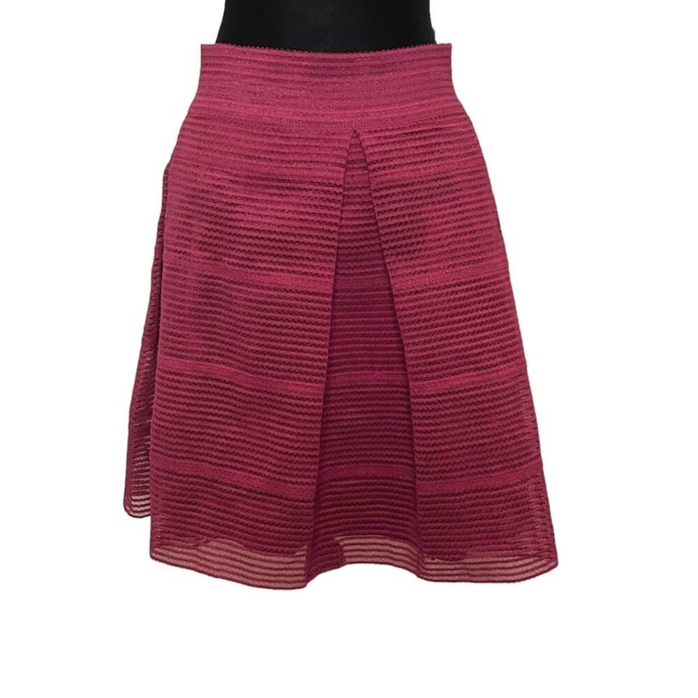Torrid (1) Magenta Pleated Skirt